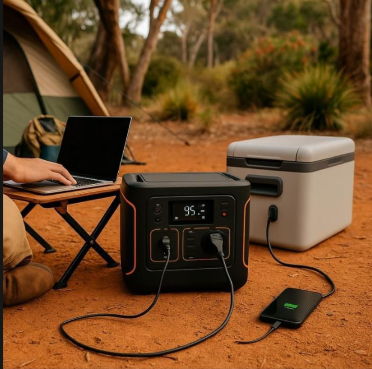 Portable Power Station 1000W – Fast Charging Lithium Backup Battery