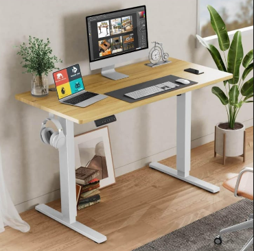 Electric Standing Desk – Adjustable Height Home Office Workstation