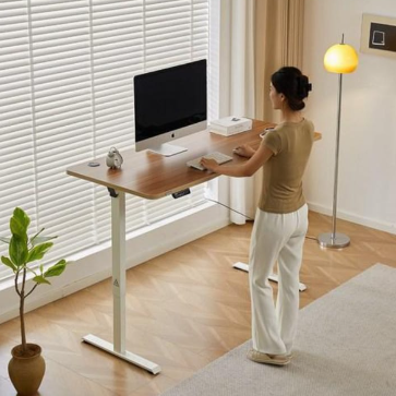 Electric Standing Desk – Adjustable Height Home Office Workstation