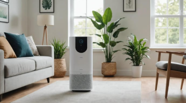 Smart Air Purifier – HEPA H13 Air Cleaner with Wi-Fi App Control & Air Quality Monitor