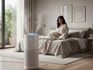 Smart Air Purifier – HEPA H13 Air Cleaner with Wi-Fi App Control & Air Quality Monitor