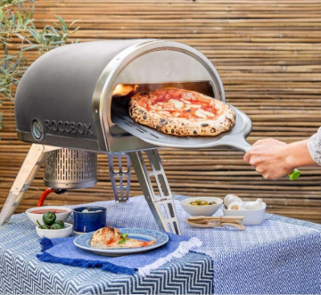 Outdoor Pizza Oven – Portable Multi-Fuel Pizza Oven with Stone Baking Board
