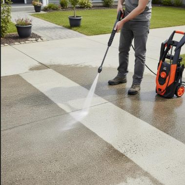 Electric Pressure Washer – 3200 PSI High-Power Pressure Cleaner with Foam Cannon & Hose Reel