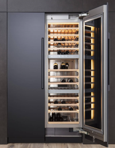 Wine Cooler Refrigerator – Dual Zone Compressor Wine Fridge with UV-Protected Glass Door