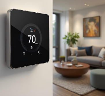 Smart Thermostat – Wi-Fi Programmable Touchscreen Thermostat with App & Voice Control