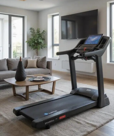 Home Treadmill – Premium Foldable Smart Treadmill with 15.6-Inch HD Touchscreen & Auto Incline