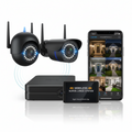 Home Security Camera System – 4K Wireless AI Surveillance Kit with Night Vision & Mobile App