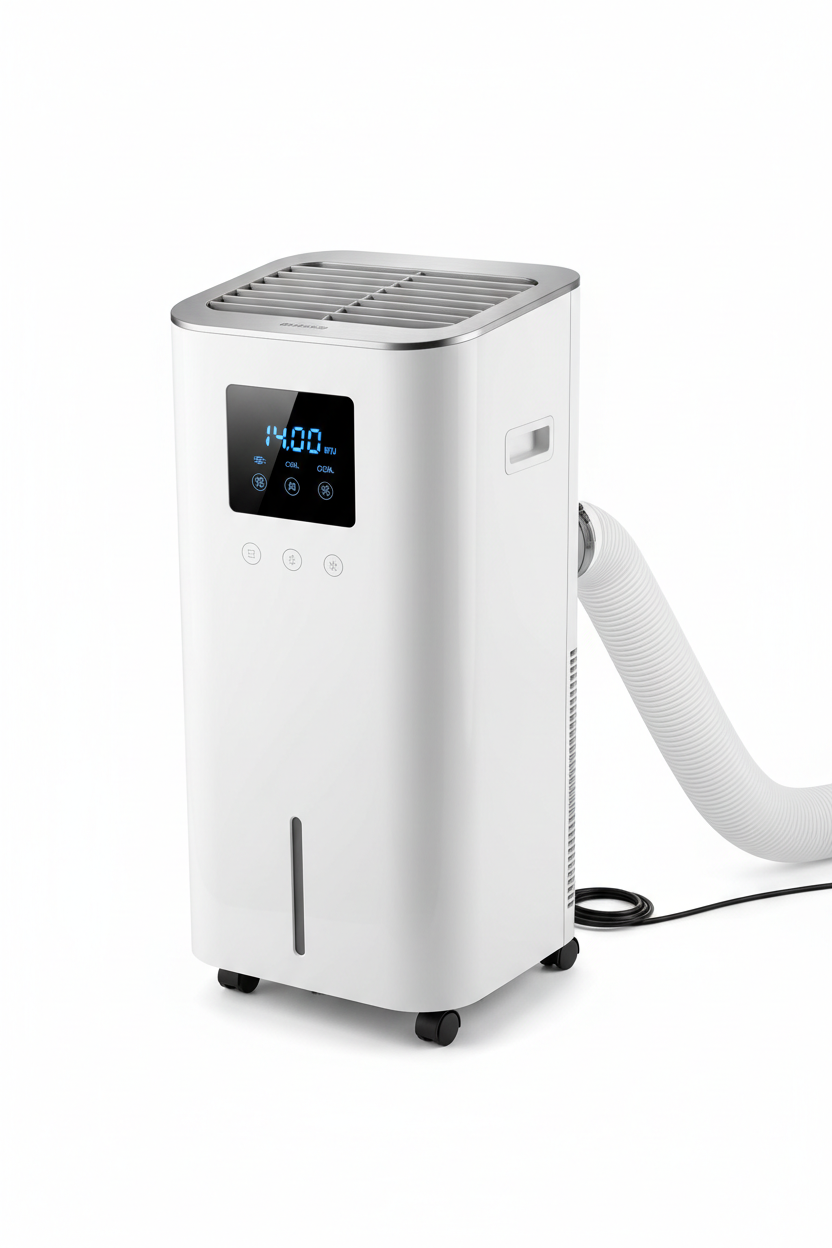 Portable Air Conditioner – Smart 14,000 BTU 4-in-1 Portable AC with Wi-Fi App Control