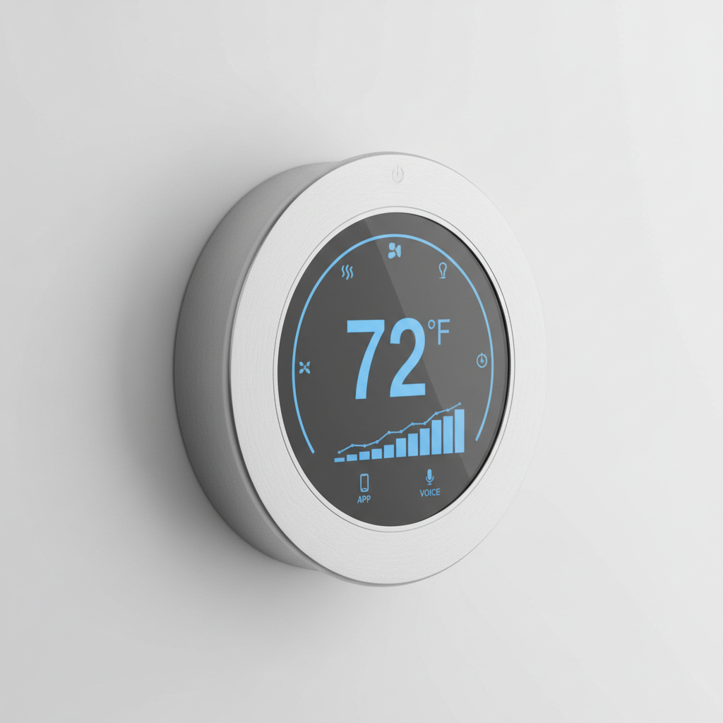 Smart Thermostat – Wi-Fi Programmable Touchscreen Thermostat with App & Voice Control